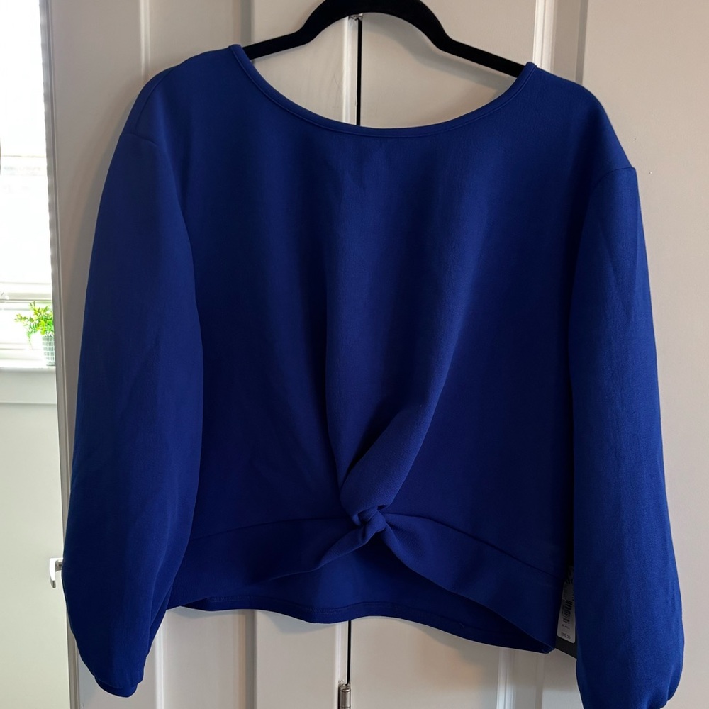 Gabrielle Union Blue Top